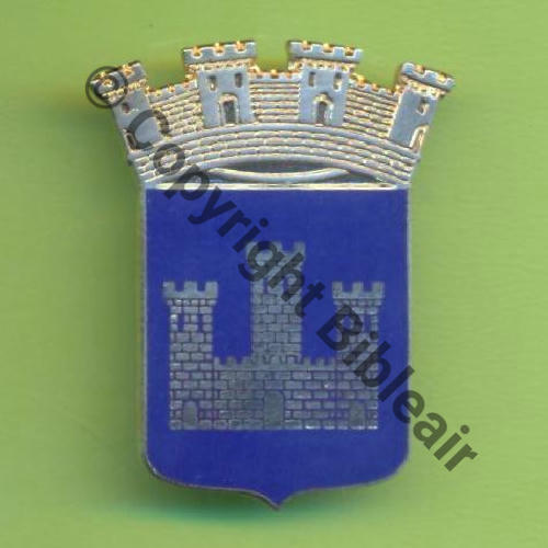 1994  A1269 1994.2005 3eDrille THIONVILLE EC.3.33 LORRAINE REIMS  SM Attache type PARIS INSIGNE Dos lisse irreg SNH Src.Y.GENTY 
